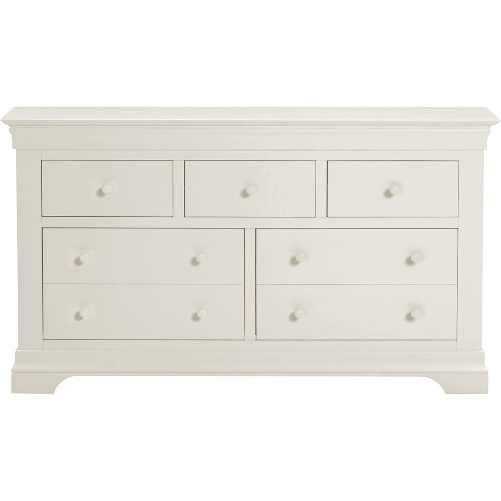 Bordeaux 3+2 Drawer Chest - Ivory