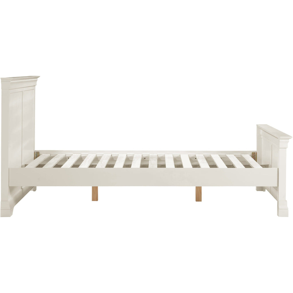 Bordeaux 5' High End Bed - Ivory