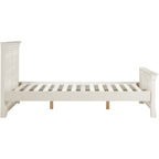 Bordeaux 5' High End Bed - Ivory