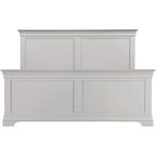 Bordeaux 5' High End Bed - Pebble Grey