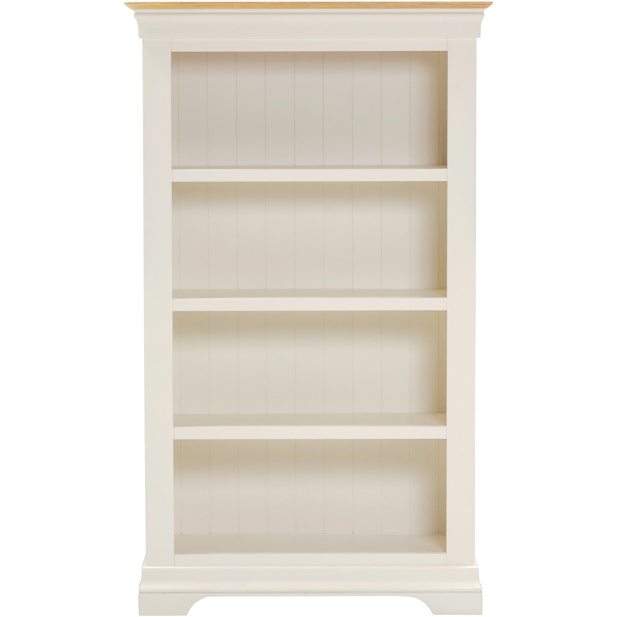 Bordeaux Bookcase - Ivory/Oak