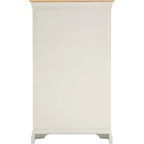 Bordeaux Bookcase - Ivory/Oak