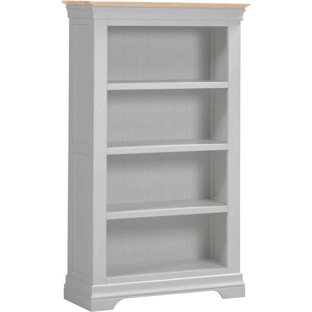 Bordeaux Bookcase - Pebble Grey/Oak