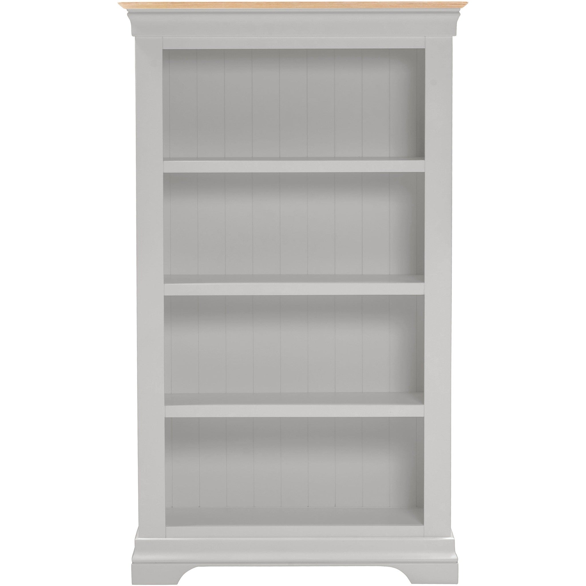 Bordeaux Bookcase - Pebble Grey/Oak