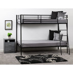 Brandon 3' Bunk Bed - Black