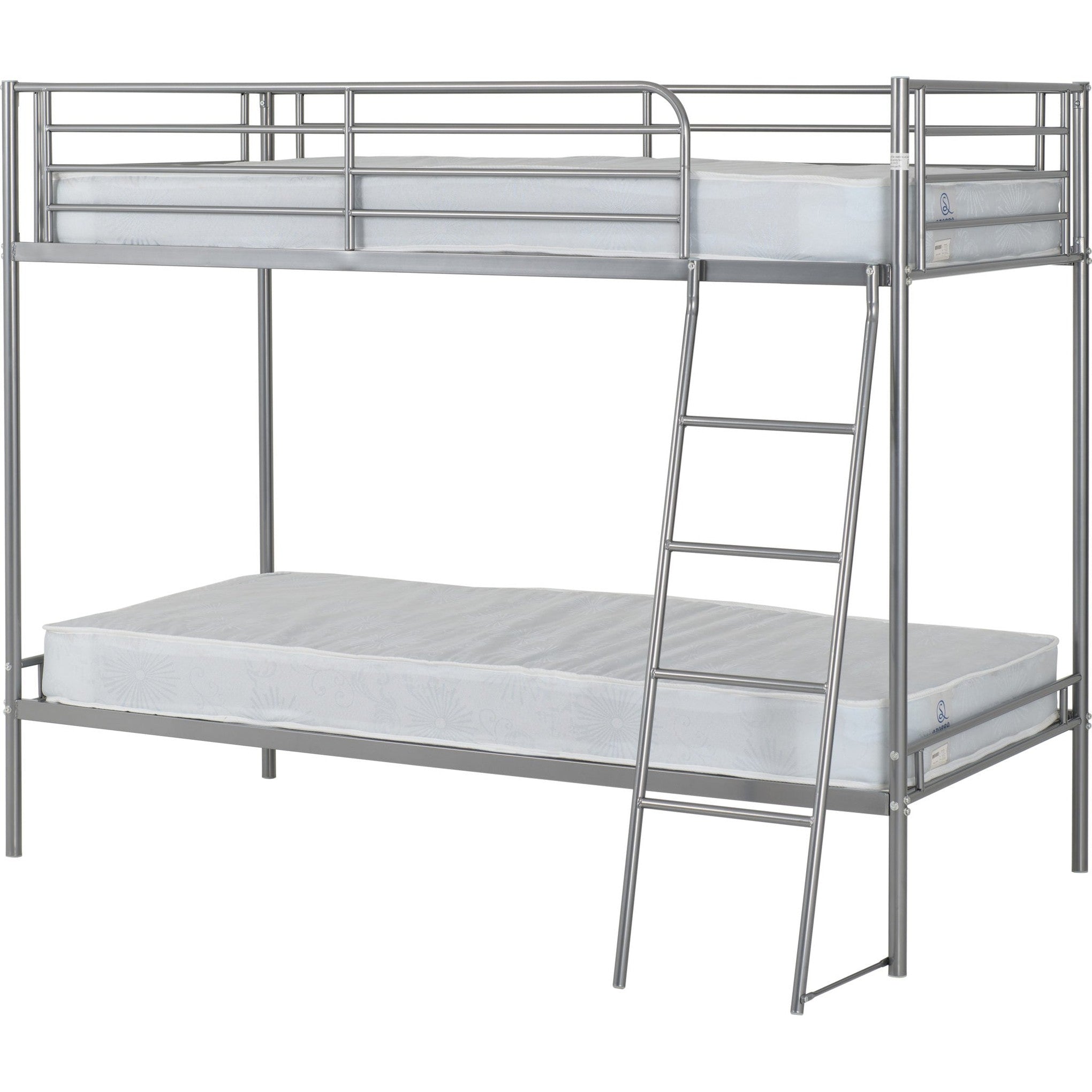Brandon 3' Bunk Bed - Silver