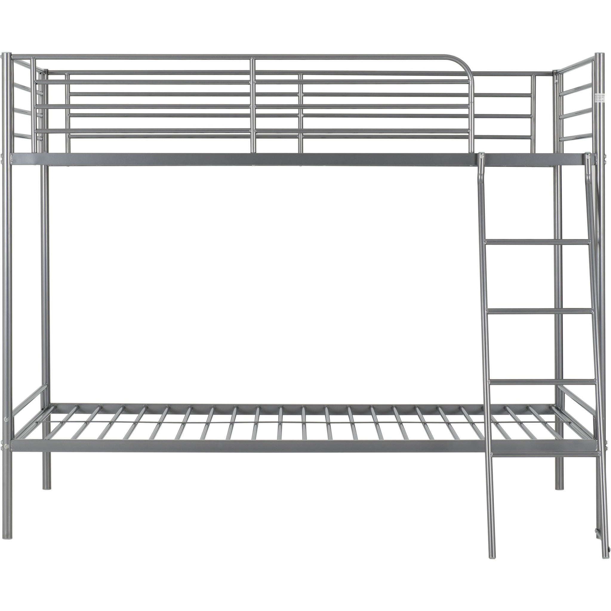 Brandon 3' Bunk Bed - Silver