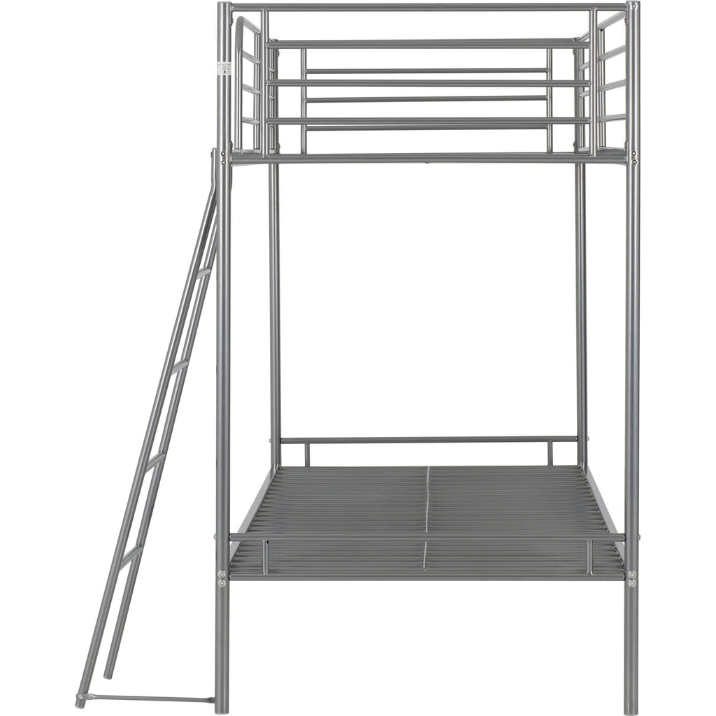 Brandon 3' Bunk Bed - Silver