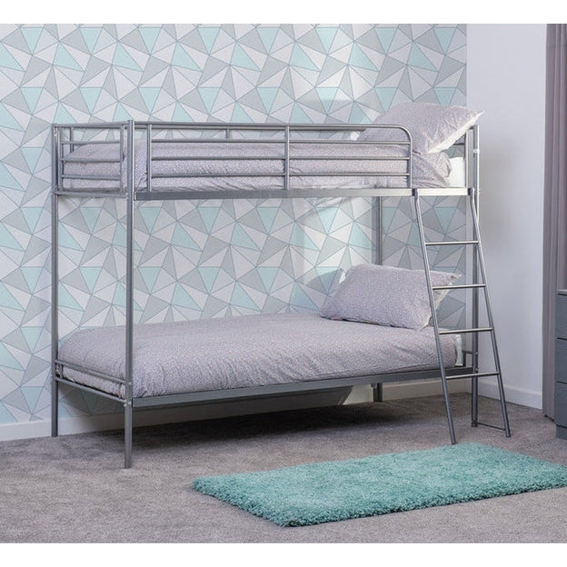 Brandon 3' Bunk Bed - Silver