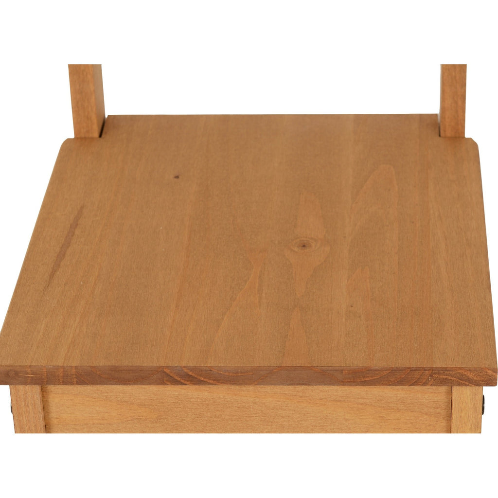 Budget Mexican Dining Chair X2 Per Box - Distressed Waxed Pine