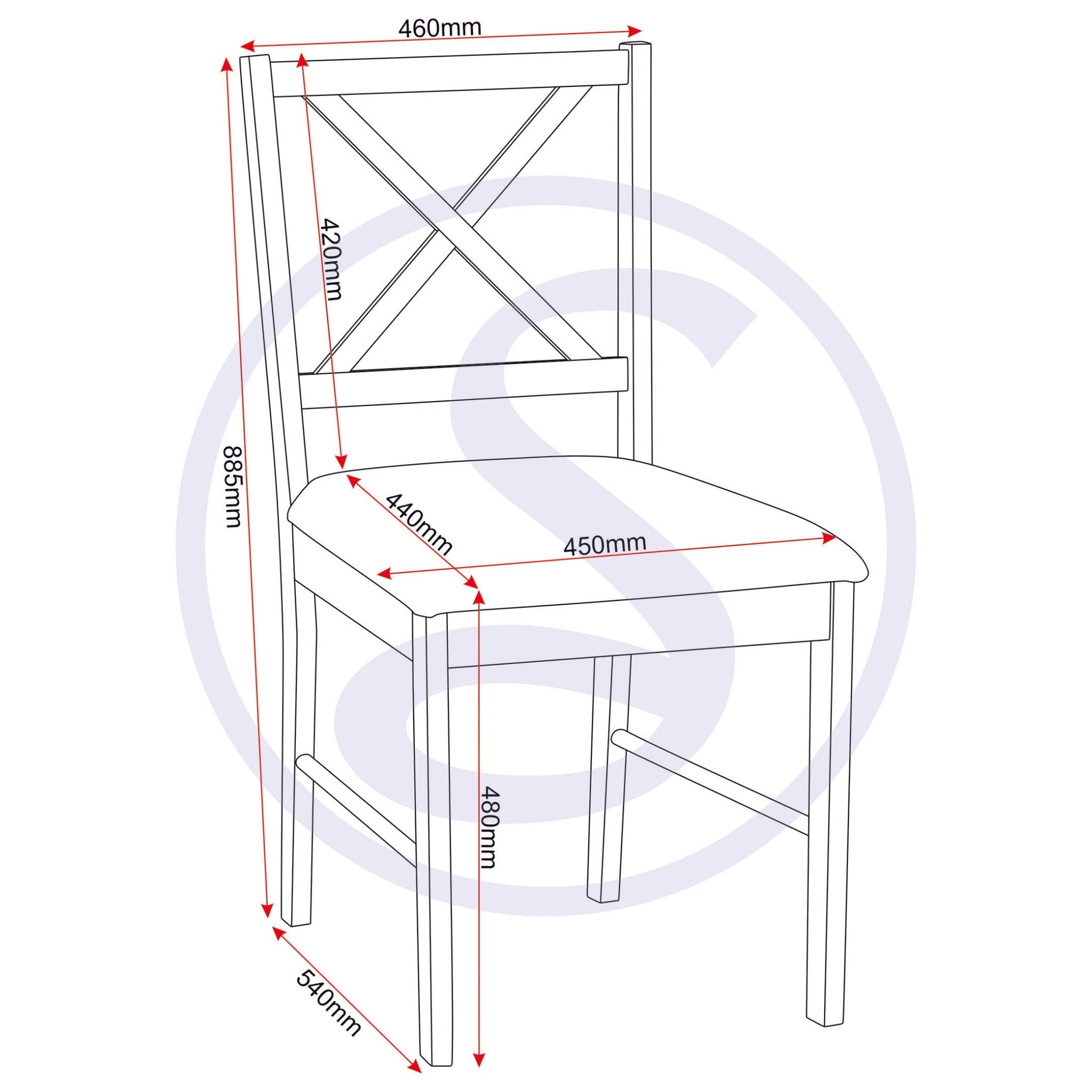 Balfour 1+4 Dining Set - White/Oak Effect/Grey Fabric