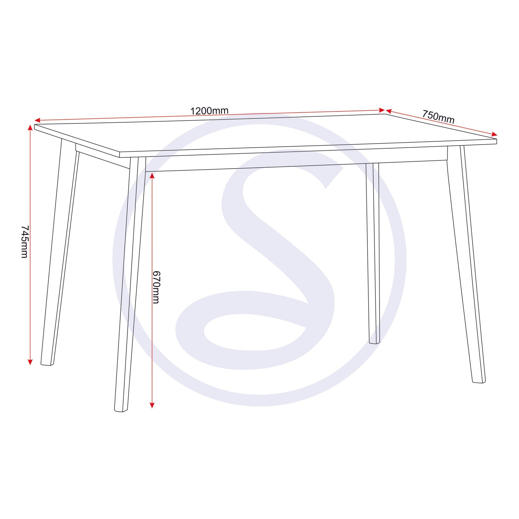 Balfour 1+4 Dining Set - White/Oak Effect/Grey Fabric