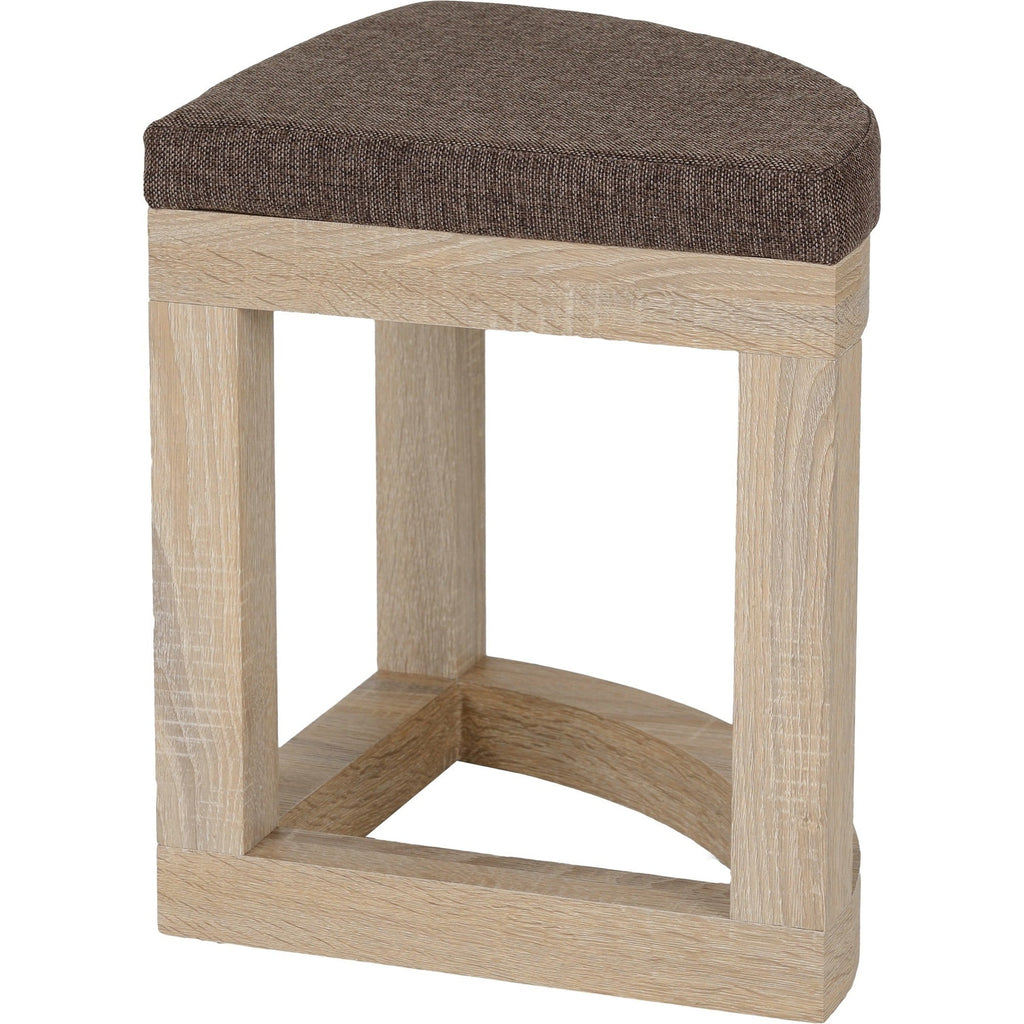 Cambourne Stowaway Dining Set X4 Chairs - Light Sonoma Oak