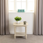 Chantilly Side Table - Antique Cream