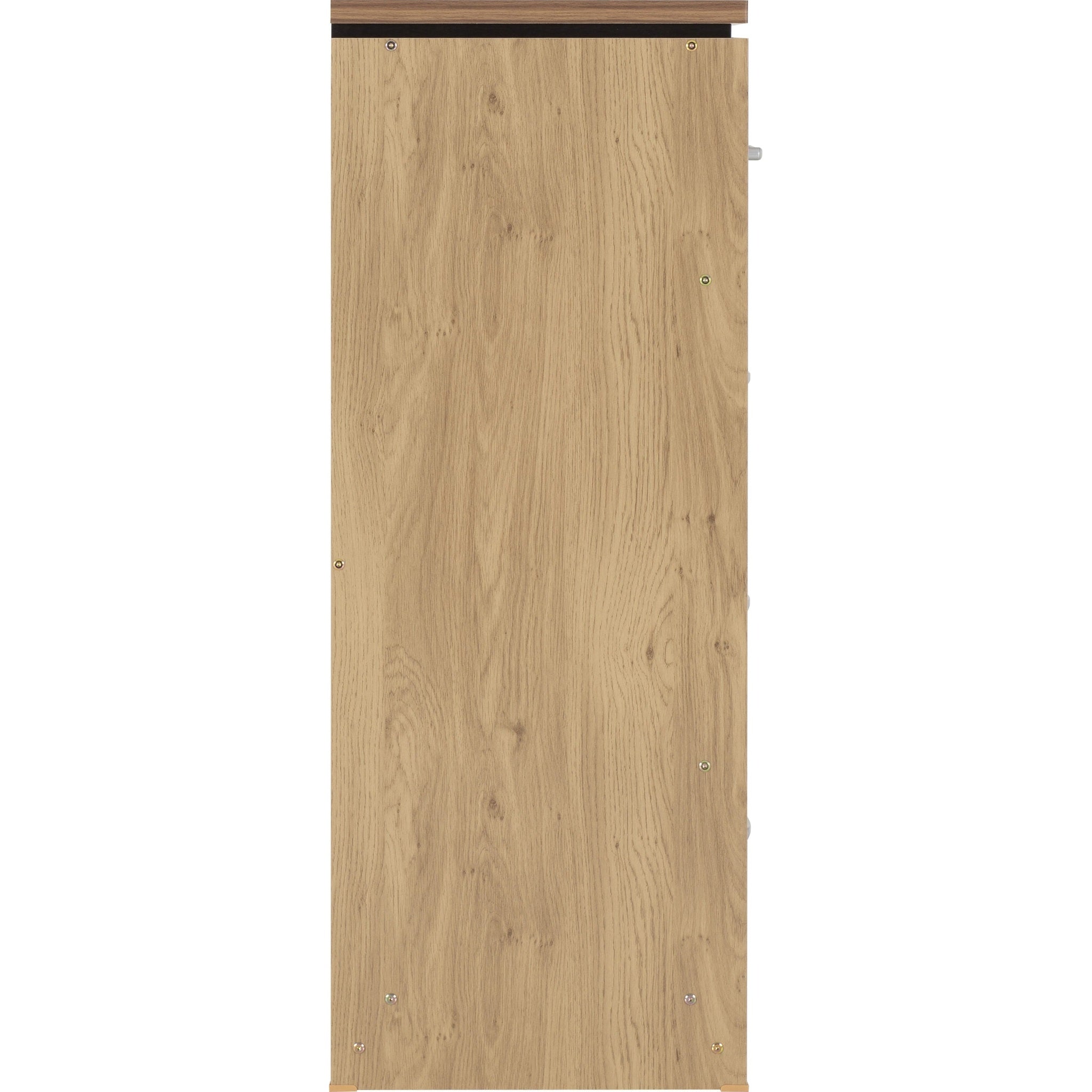 Charles 3+2 Drawer Chest - Oak Effect Veneer