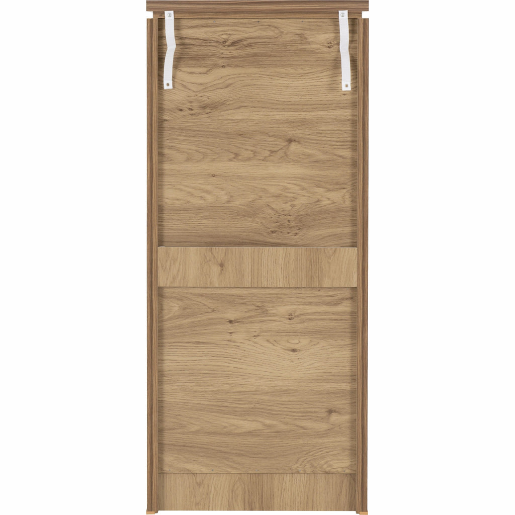 Charles 5 Drawer Narrow Chest - Oak Effect Veneer