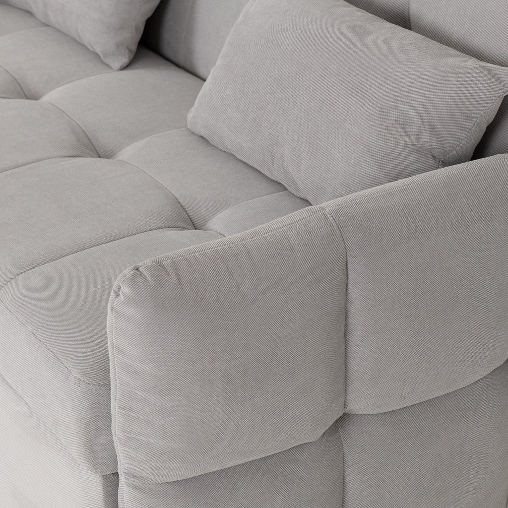 Chelsea Sofa Bed - Silver Grey Fabric