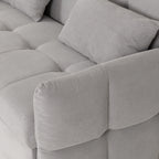 Chelsea Sofa Bed - Silver Grey Fabric