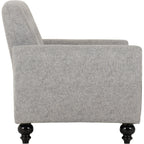 Chester 3+2 Suite - Light Grey Fabric