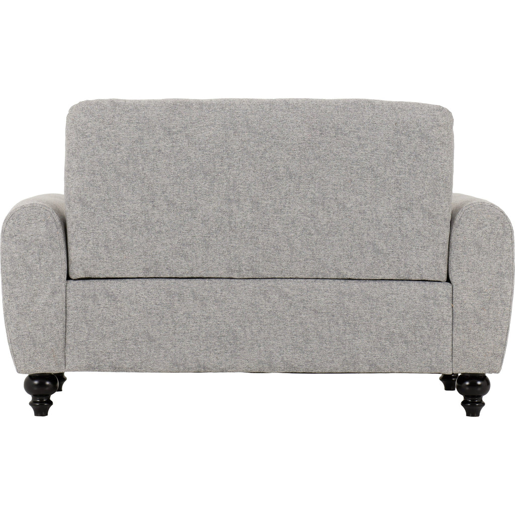 Chester 3+2 Suite - Light Grey Fabric