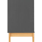 Cleveland 3 Drawer Chest - White/Grey Metal Effect