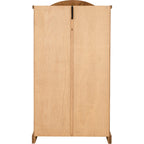 Corona 2 Door Wardrobe - Distressed Waxed Pine