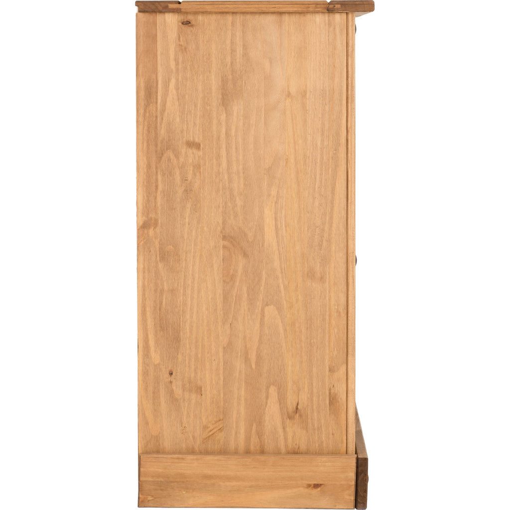 Corona 2+2 Drawer Chest - Distressed Waxed Pine