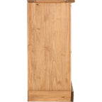 Corona 2+2 Drawer Chest - Distressed Waxed Pine
