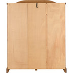Corona 3 Door Wardrobe - Distressed Waxed Pine
