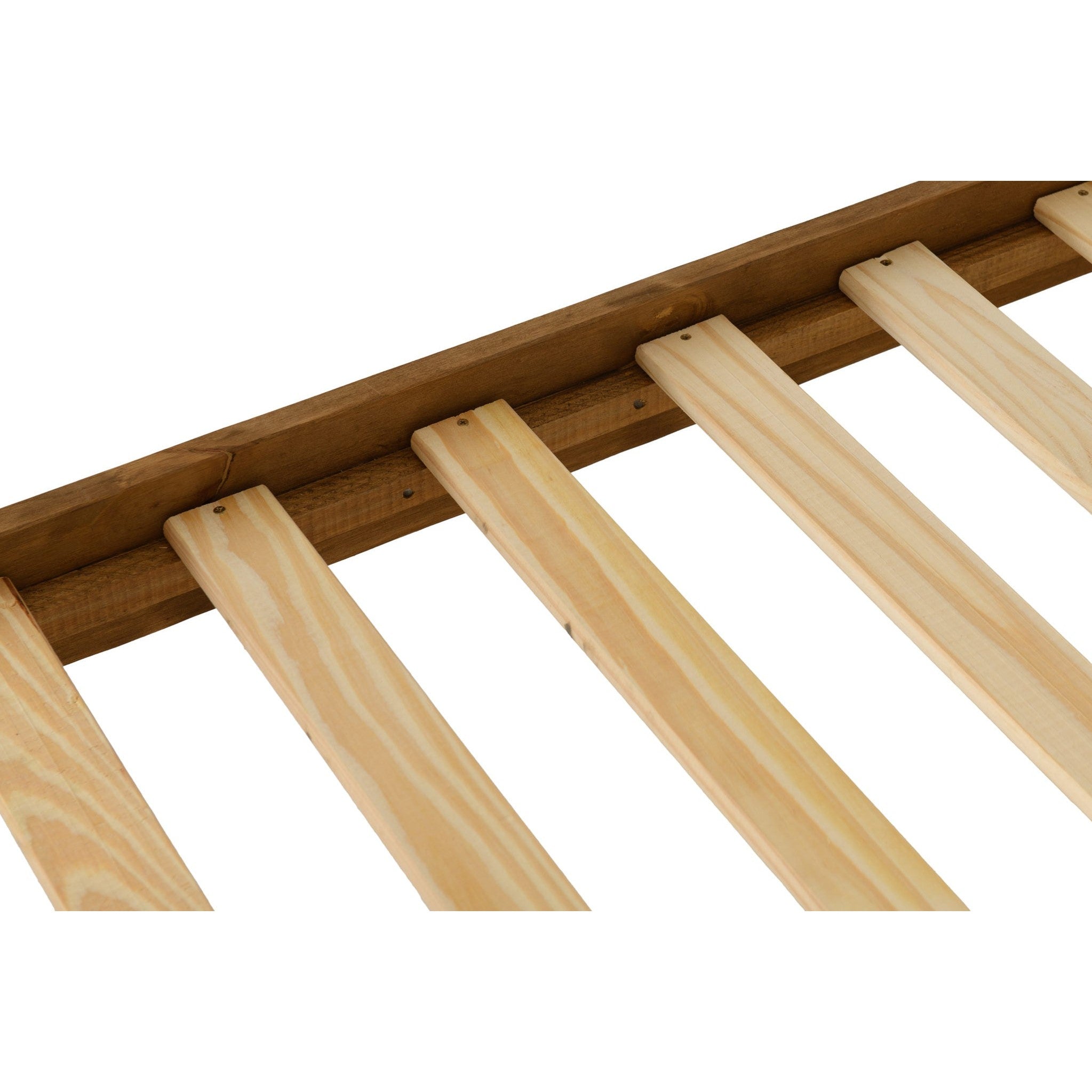 Corona 3' High End Bed - Distressed Waxed Pine