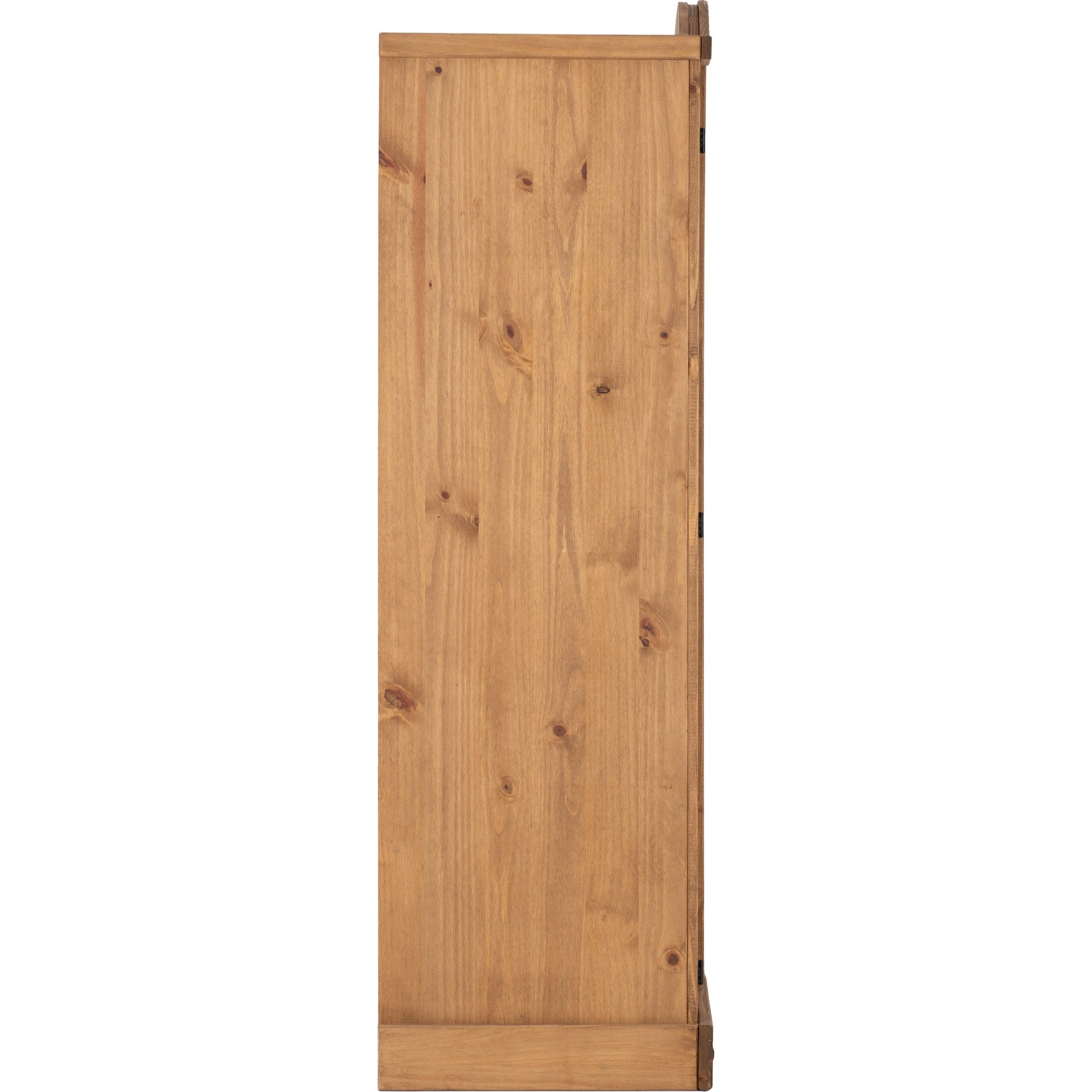 Corona 4 Door Wardrobe - Distressed Waxed Pine