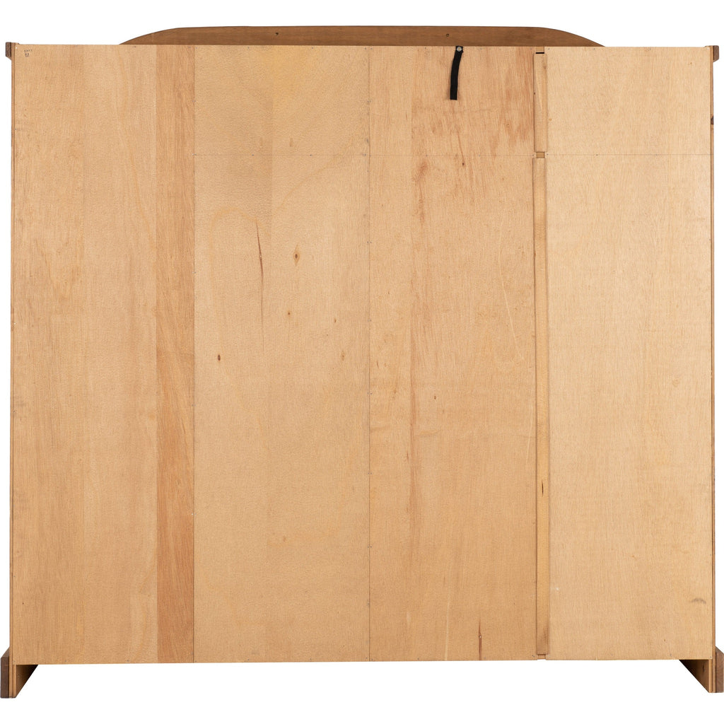 Corona 4 Door Wardrobe - Distressed Waxed Pine
