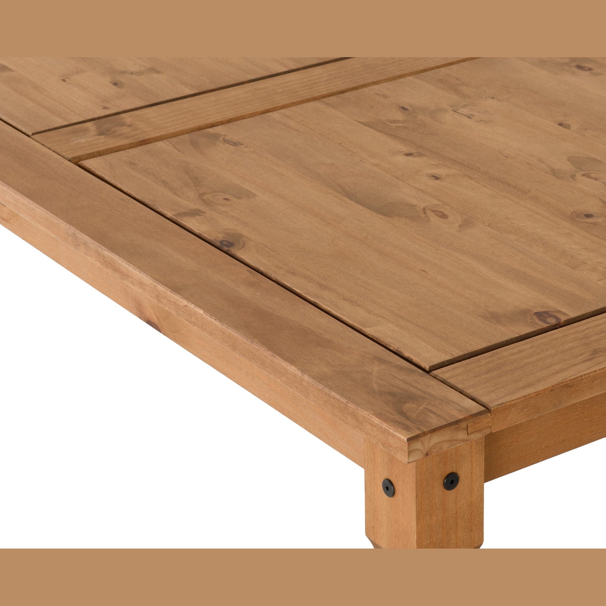 Corona 5' Dining Table - Distressed Waxed Pine