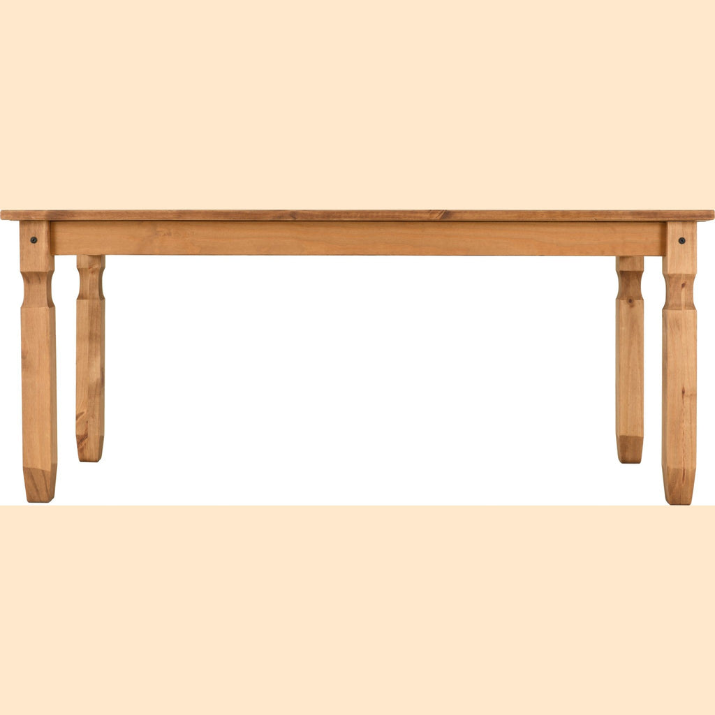 Corona 6' Dining Set X6 Chairs - Distressed Waxed Pine