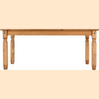 Corona 6' Dining Set X6 Chairs - Distressed Waxed Pine