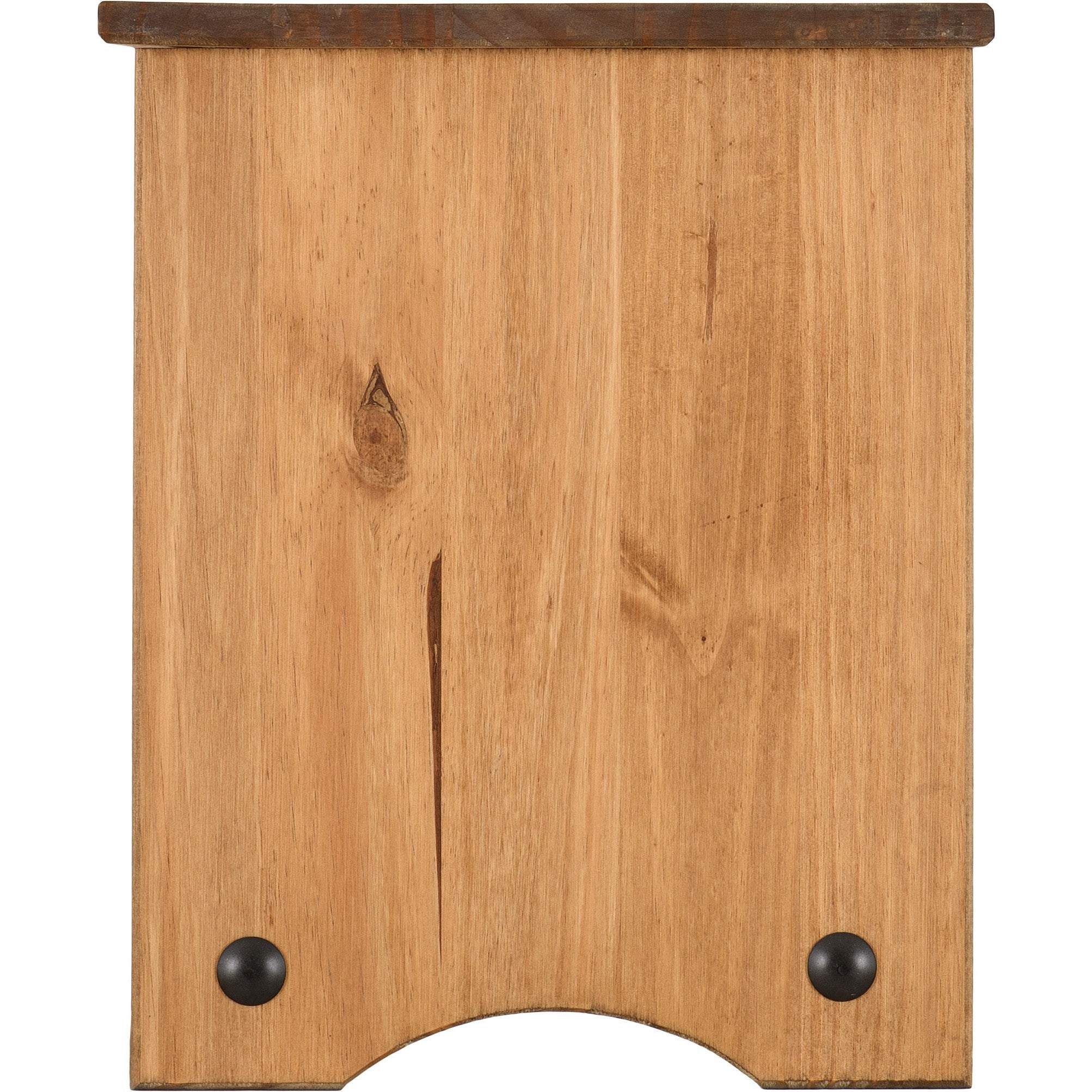 Corona Dressing Table Stool - Distressed Waxed Pine