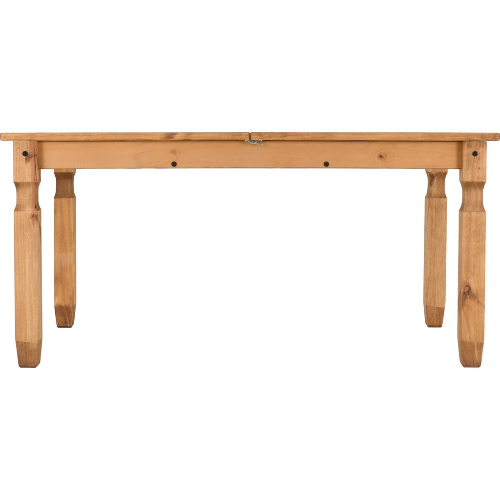 Corona Extending Dining Table - Distressed Waxed Pine