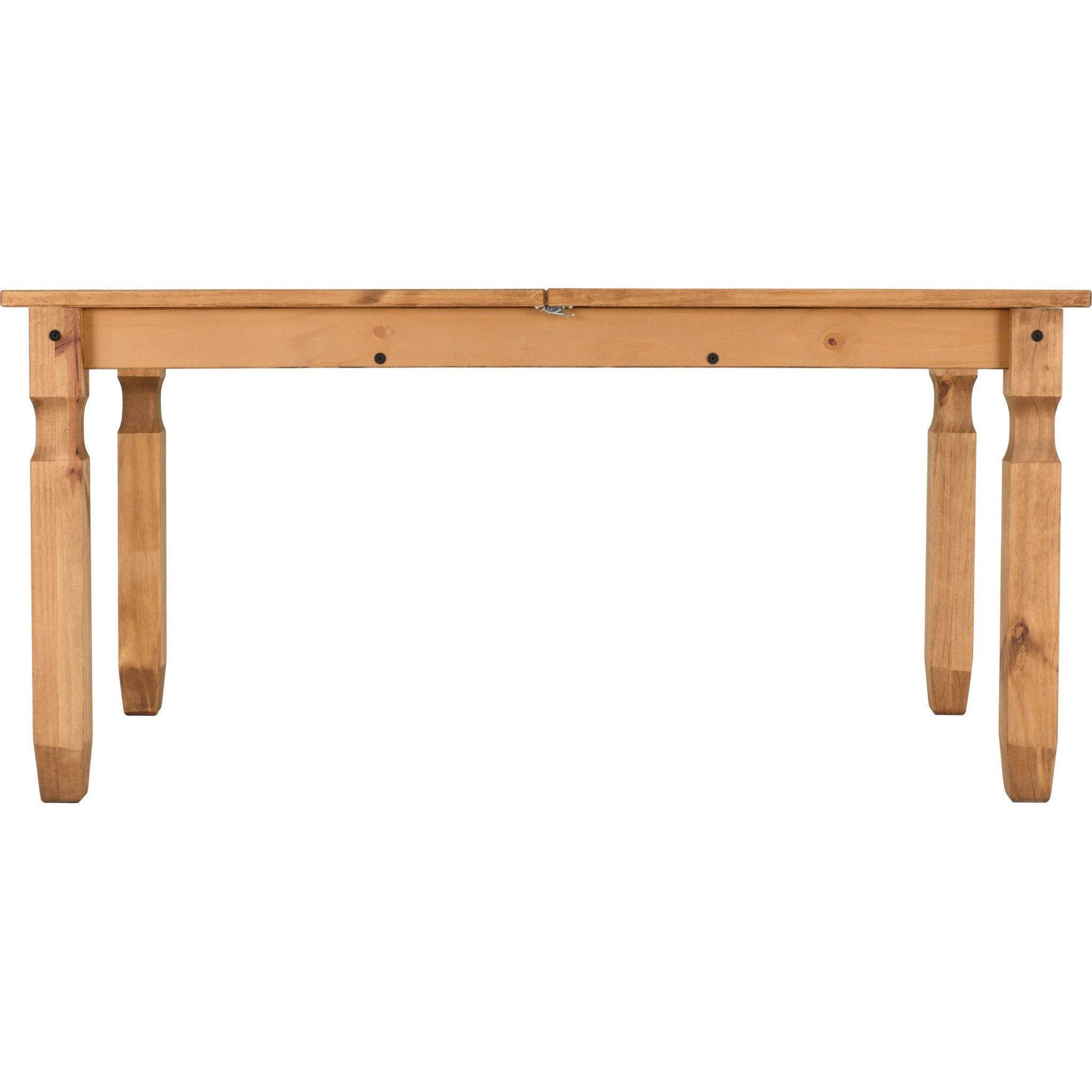 Corona Extending Dining Table - Distressed Waxed Pine
