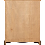 Corona Low Bookcase - Distressed Waxed Pine