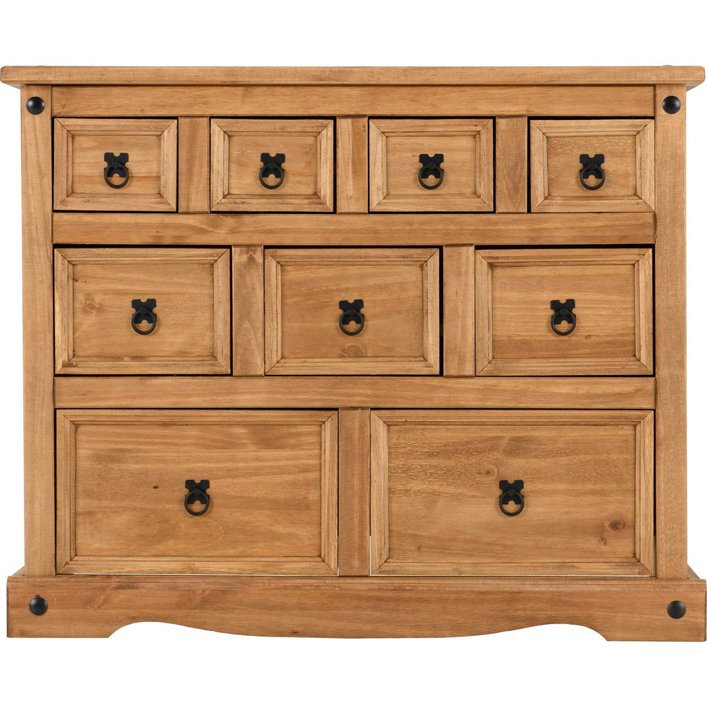 Corona Merchant Chest - Distressed Waxed Pine