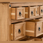 Corona Merchant Chest - Distressed Waxed Pine