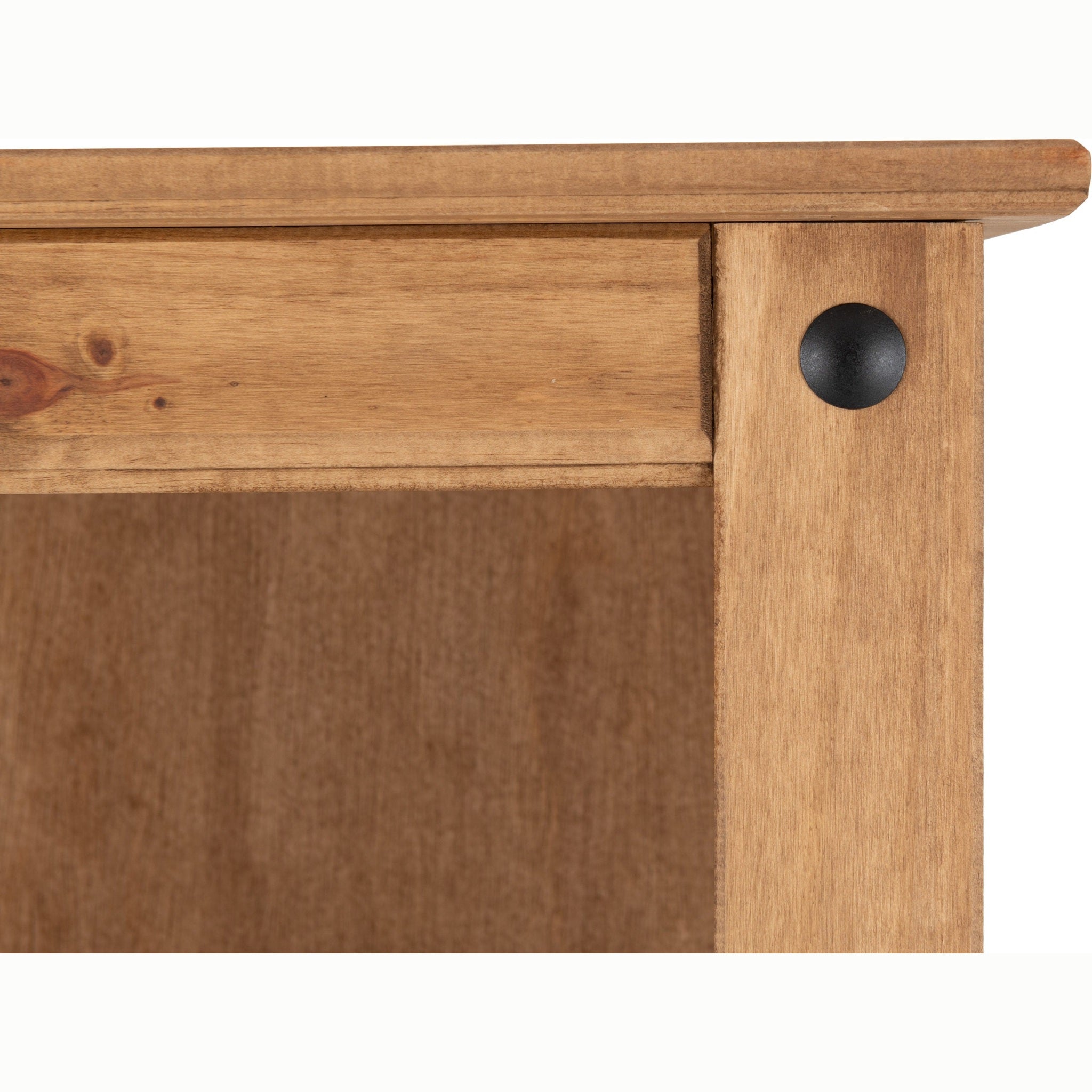 Corona Tall Bookcase - Distressed Waxed Pine