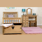 Monaco 3' High End Bed - Grey