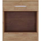 Dakota 1 Drawer Bedside - Oak Effect
