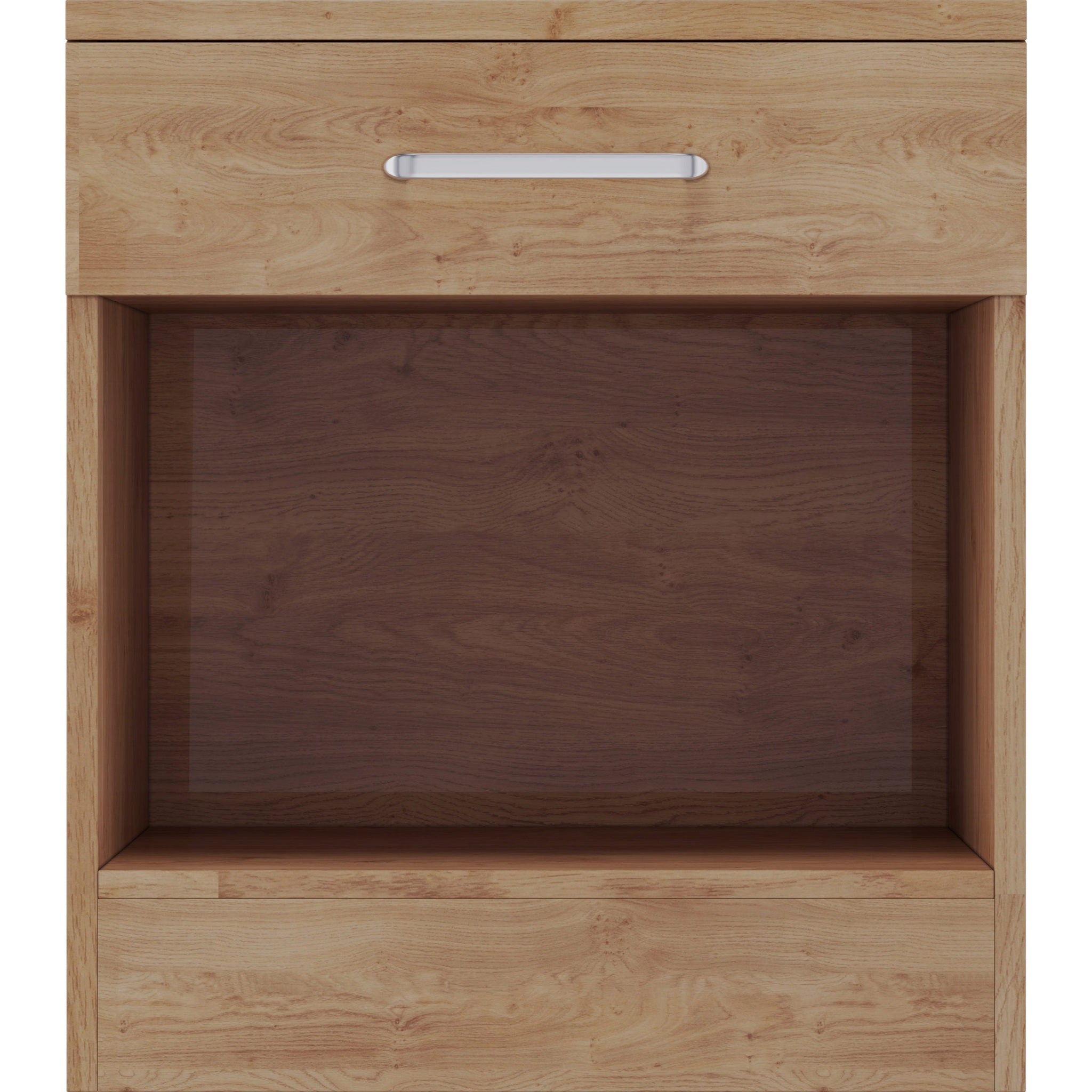Dakota 1 Drawer Bedside - Oak Effect