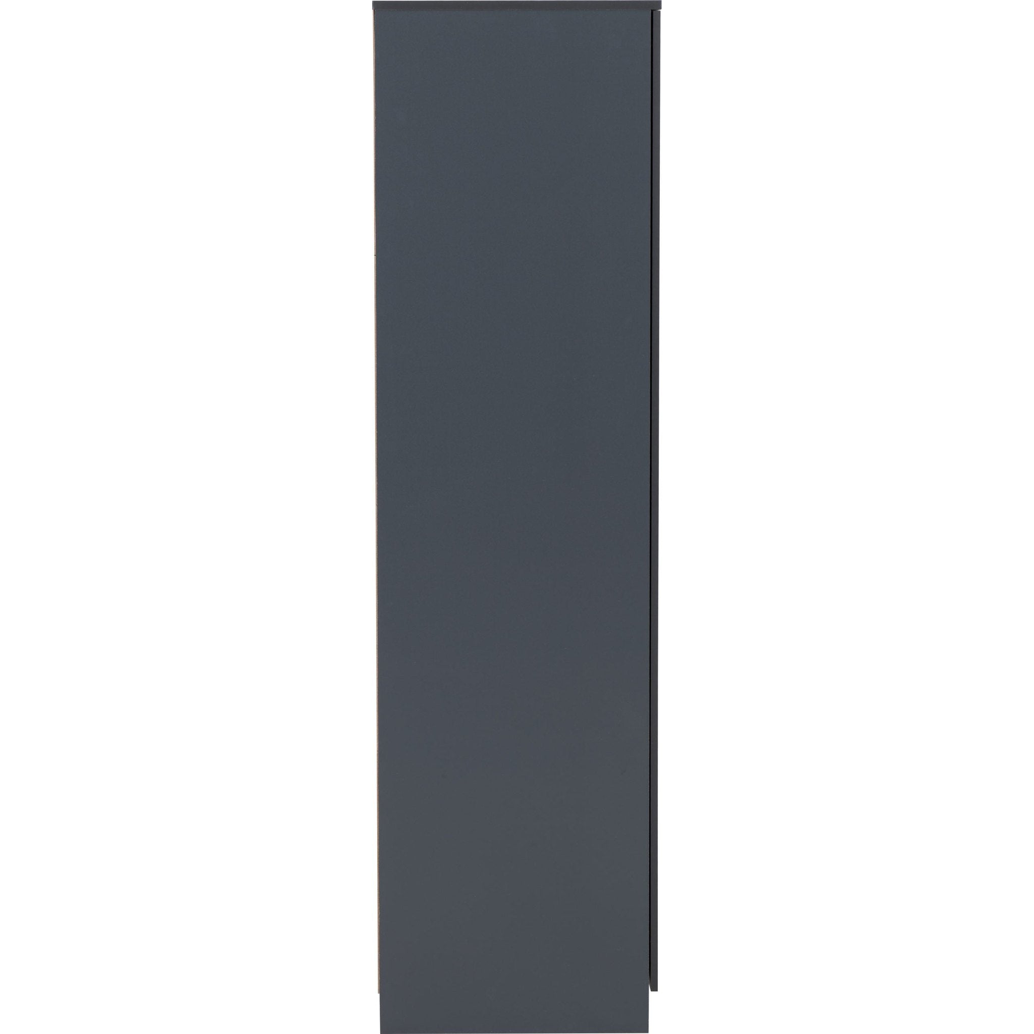 Dakota 3 Door Wardrobe - Dark Grey