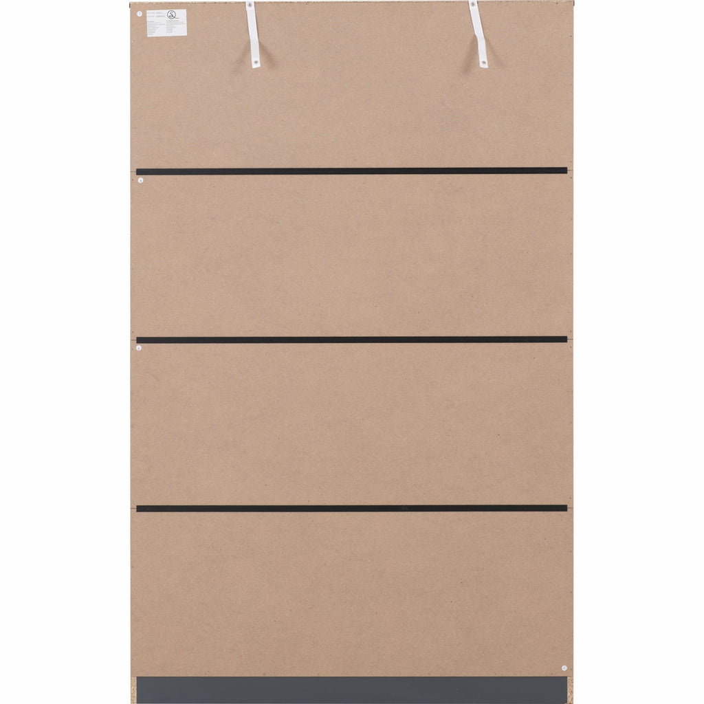 Dakota 3 Door Wardrobe - Dark Grey