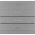 Dakota 4 Drawer Chest - Light Grey