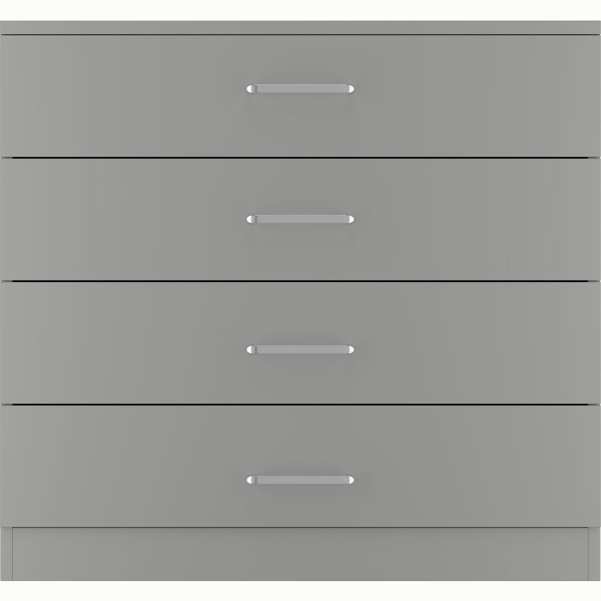 Dakota 4 Drawer Chest - Light Grey