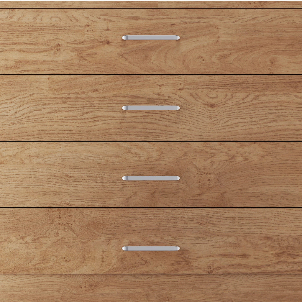 Dakota 4 Drawer Chest - Oak Effect
